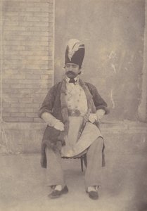Nasiruddin Shah, ka. 1855-58. af Possibly by Luigi Pesce.