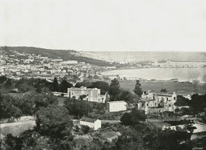 Udsigt fra Mustafa, Algier, Algeriet, 1895.