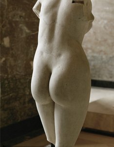 Afrodite fra Knidos, antik kopi af en original af Praxiteles ... af Praxiteles (after)