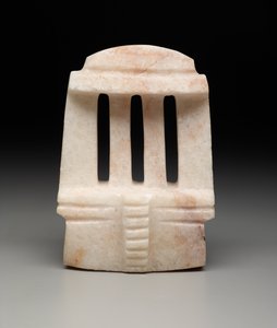 Tempel, før 300 f.Kr. (calcit) af Pre Columbian Pre Columbian