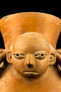 Bærevase / Præcolumbiansk kunst (terrakotta) af Precolombian Precolombian