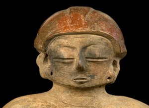 Præcolumbiansk statuette / Chorrera-kunst (terrakotta)