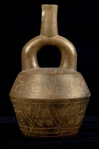 Vase / Cuspidian-kultur (terrakotta) af Precolombian Precolombian