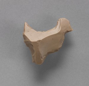 Flint i form af en fugl, 4000-3000 f.Kr af Predynastic Period Egyptian