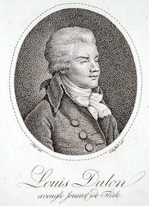 Louis Dulon, graveret af Scheffner (gravering) af Pritt (after)
