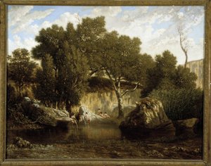 Badegæsterne af Prosper Joseph Gresy