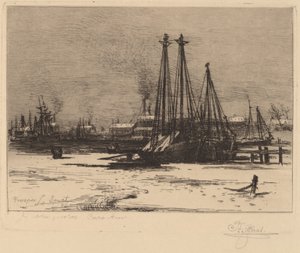 Winter Quarters - Cape Ann af Prosper Louis Senat