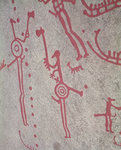 Magiske scener (klippemaleri) af Protohistoric