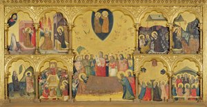 Polyptykon af Jomfruens Dormition, 1330-35