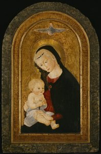 Jomfru og barn af Pseudo Pier Francesco Fiorentino