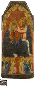 Kroningen af Jomfru Maria af Puccio di Simone