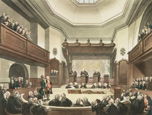 Court of Common Pleas, Westminster Hall, fra 