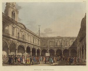Kongelig Børs af Pugin and Rowlandson