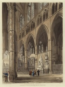 Westminster Abbey af Pugin and Rowlandson