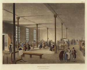 Arbejdshus af Pugin and Rowlandson