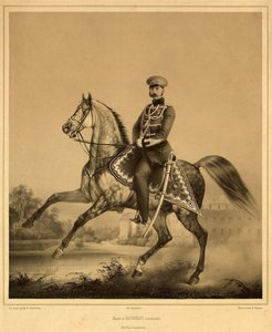 Portræt af kejser Alexander II 1818-1881, 1860