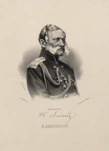 Portræt af general Nikolai Nikolayevich Annenkov 1799-1865.