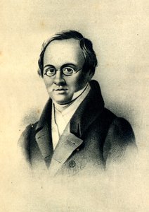Portræt af digteren Anton A. Delvig 1798-1831