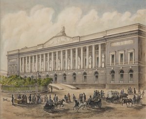 Det kejserlige offentlige bibliotek i Sankt Petersborg, 1840