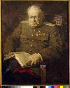 Portræt af neurokirurgen og akademikeren Nikolai N. Bourdenko (1876-1946)
