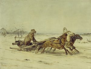 General Toptygin, 1875 af Pyotr Petrovich Sokolov