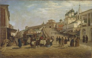 Udsigt over Nizhny Novgorod, 1867