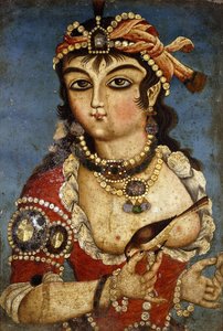 En kurtisane, ca. 1830