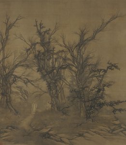 Lofty Scholar i Autumn Woods, 1730