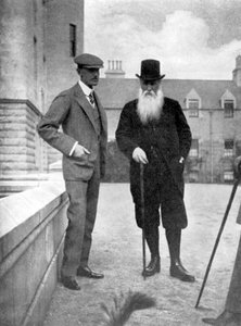 Sir Arthur Davidson og Sir Dighton Probyn, 1908 af Queen Alexandra
