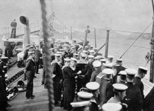 Besætningen på den kongelige yacht Victoria og Albert III, Norge, 1904 1908.