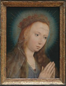 Jomfru i bøn af Quentin Massys or Matsys
