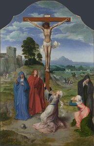Korsfæstelsen, ca 1515 af Quentin Massys or Metsys