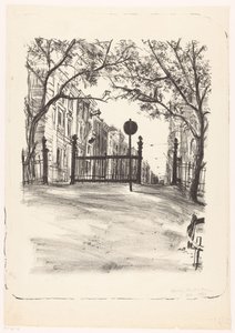 Afslut fra Vondelpark af Quirijn Halbertsma (signed by artist)