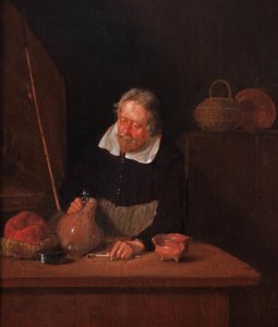 Kannekijkeren (en der kigger længselsfuldt ned i bunden af en tom kande)