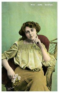 Dora Barton, britisk skuespillerinde, c1905-1919. af RW Thomas