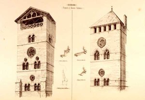 Fragmenter af Baronial Residences, Cahors, Frankrig, fra 
