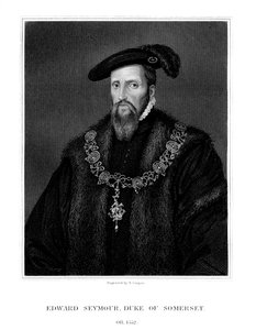 Edward Seymour, 1. hertug af Somerset, Lord Protector of England, 1823.