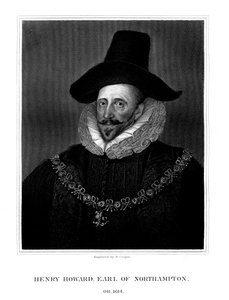 Henry Howard, 1. jarl af Northampton, 1825.