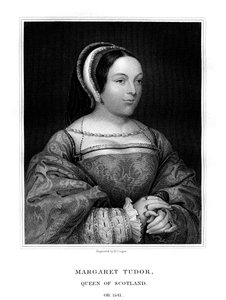 Margaret Tudor, dronning af Skotland, 1825.