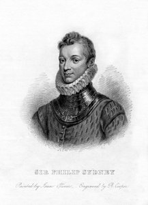 Sir Philip Sidney, engelsk digter, hofmand og soldat, 1800-tallet