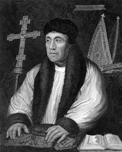 William Warham 1450-1532, ærkebiskop af Canterbury, 1824. af R. Cooper