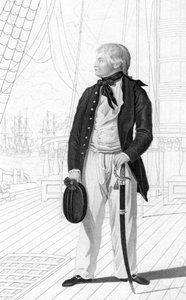 Prins William Henry som midtskibsmand om bord på Prince George, 1831. af R. Page