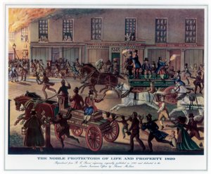 De ædle beskyttere af liv og ejendom, 1820. af R. Reeves
