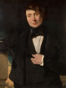 Portræt af en mand, 1839. af R. T. Bott