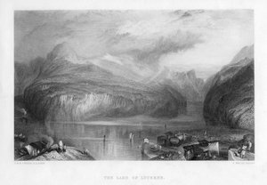 Luzernsøen, 1800-tallet.