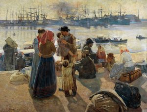 Emigranter af Raffaello Gambogi