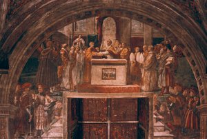 Begrundelse af Leo III, 1514 af Raffaello Sanzio Raphael