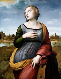 Den hellige Katarina af Alexandria, c1507 af Raffaello Sanzio Raphael