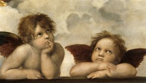 Den sixtinske madonna detalje