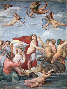 Triumf af Galatea, ca. 1512 af Raffaello Sanzio Raphael